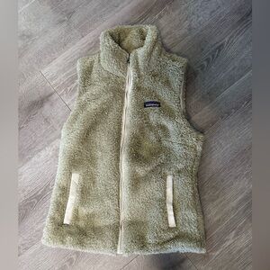 Patagonia Women’s Fleece Vest, Tan, Size Small, NEW